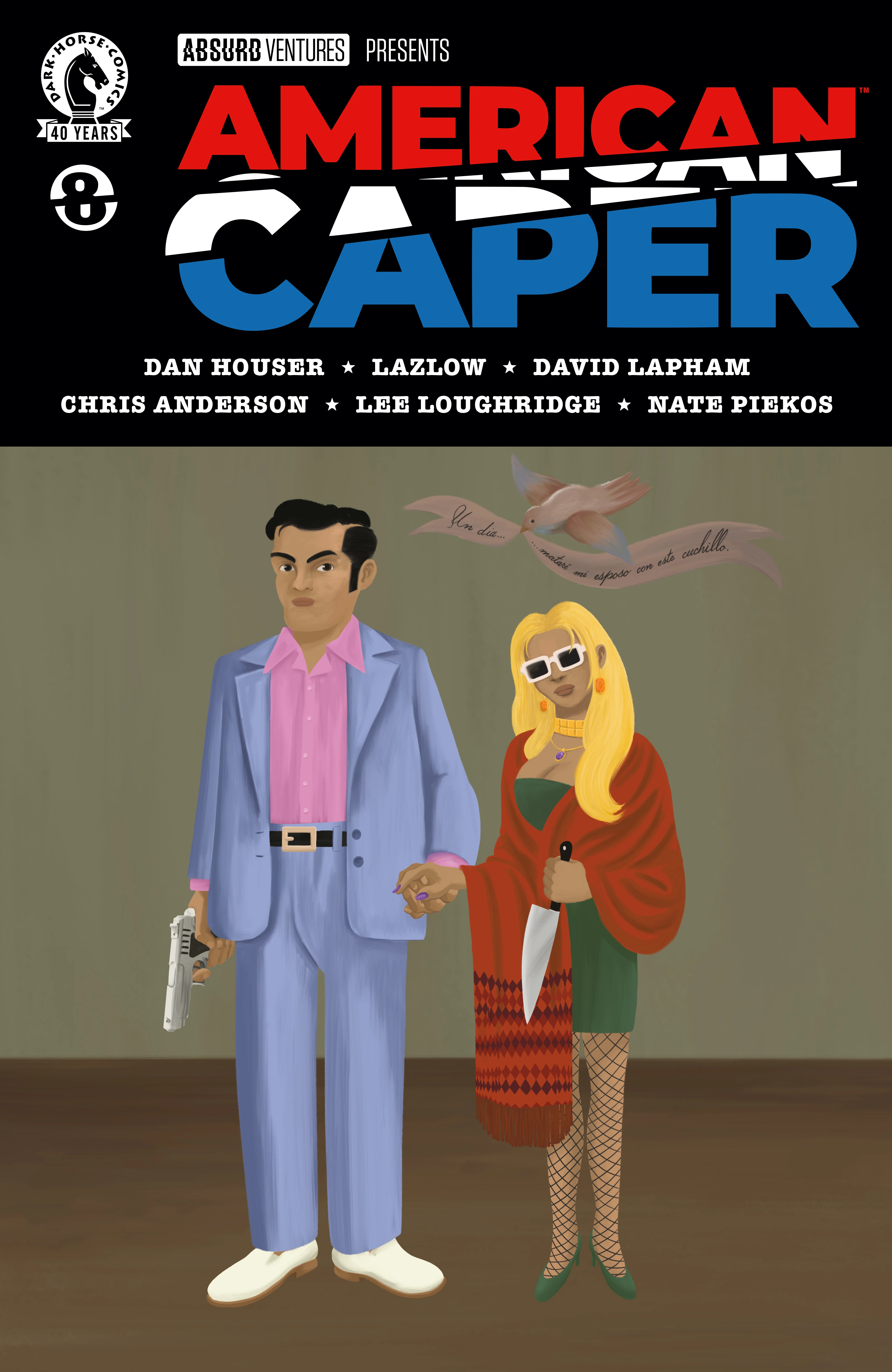 American Caper #8 (Dark Horse, 2026 — Cover A) cover